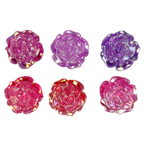 Buttons Sparkle Flowers 9380