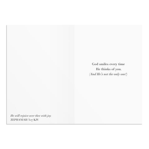 Special birthday card inside