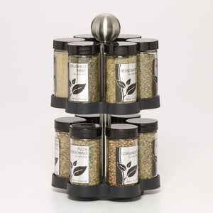 9 Jar Spice Jar & Rack Set Millwood Pines