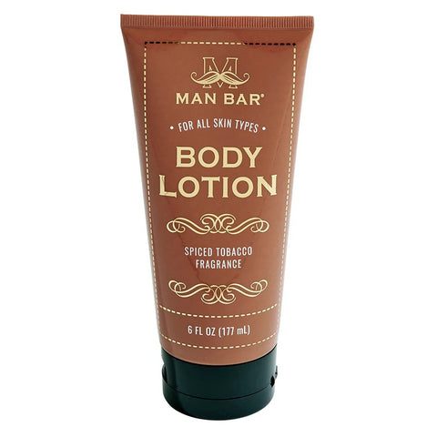 Man Bar Body Lotion spiced tobacco fragrance