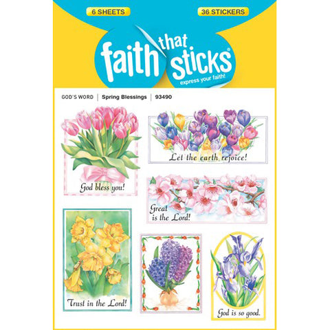 Spring Blessings stickers