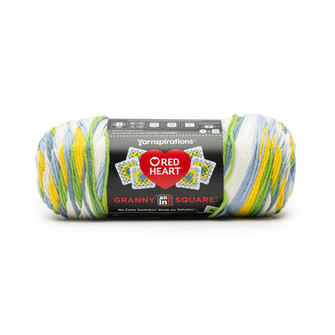 All in One Granny Square Yarn E310 in spring serene