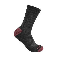 Carbon Heather Women's Midweight Merino Wool Blend Short Crew Socks SS9730