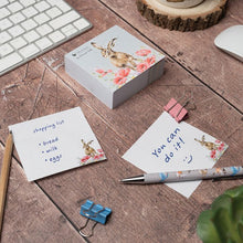 Field of Flowers Sticky Notes  with Hare in Flowers in Corner