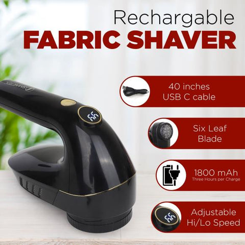 Rechargeable Fabric Shaver Details