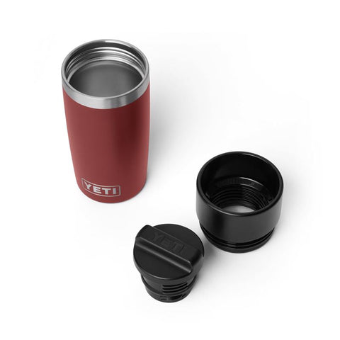 Yeti Rambler 12 oz Travel Bottle with Commuter Cap in stag red