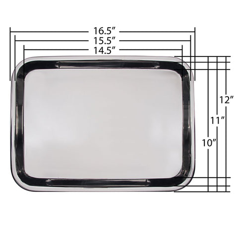 Baking sheets with measurements