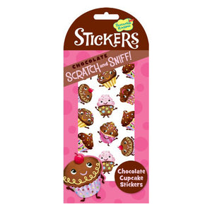 Chocolate Cupcake Scratch & Sniff Stickers STK135