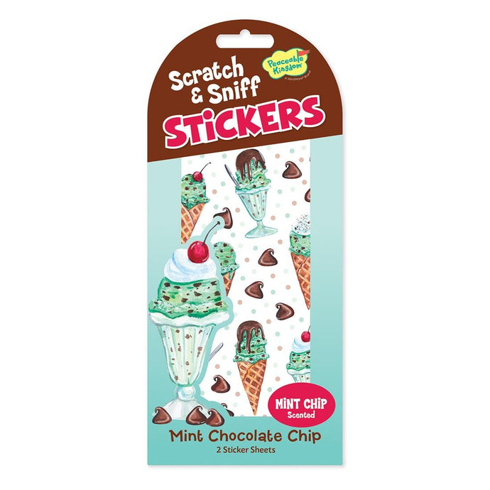 Mint Chocolate Chip Scratch & Sniff Stickers STK236