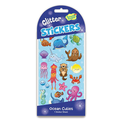Glitter Ocean Cuties Stickers STK243