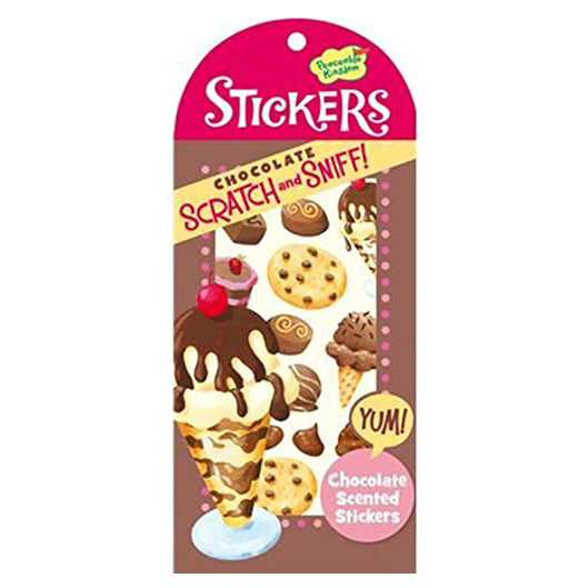 Chocolate Scratch & Sniff Stickers STK75