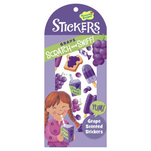 Grape Scratch & Sniff Stickers STK78