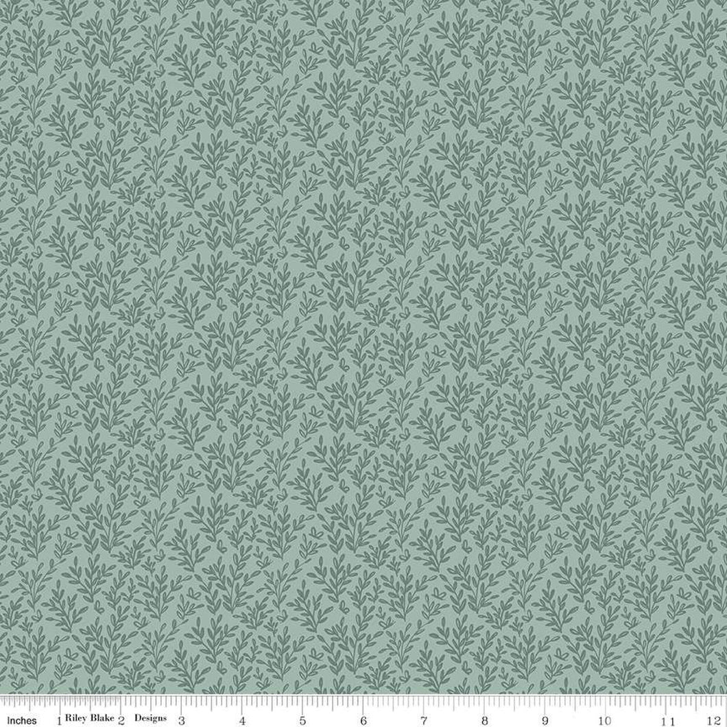 Bud and Butterfly Collection Secret Wings Cotton Fabric C15354 stone