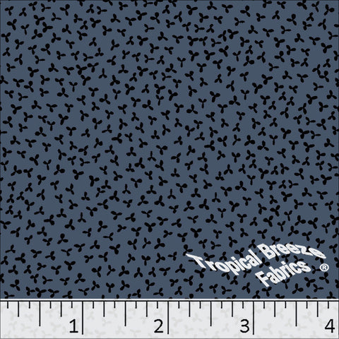 Standard Weave Tiny Print Poly Cotton Fabric Stone