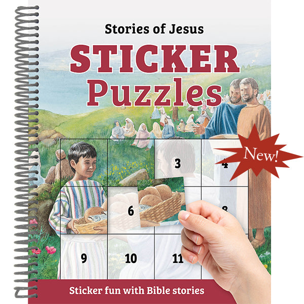 Stories of Jesus Sticker Puzzles EN3271