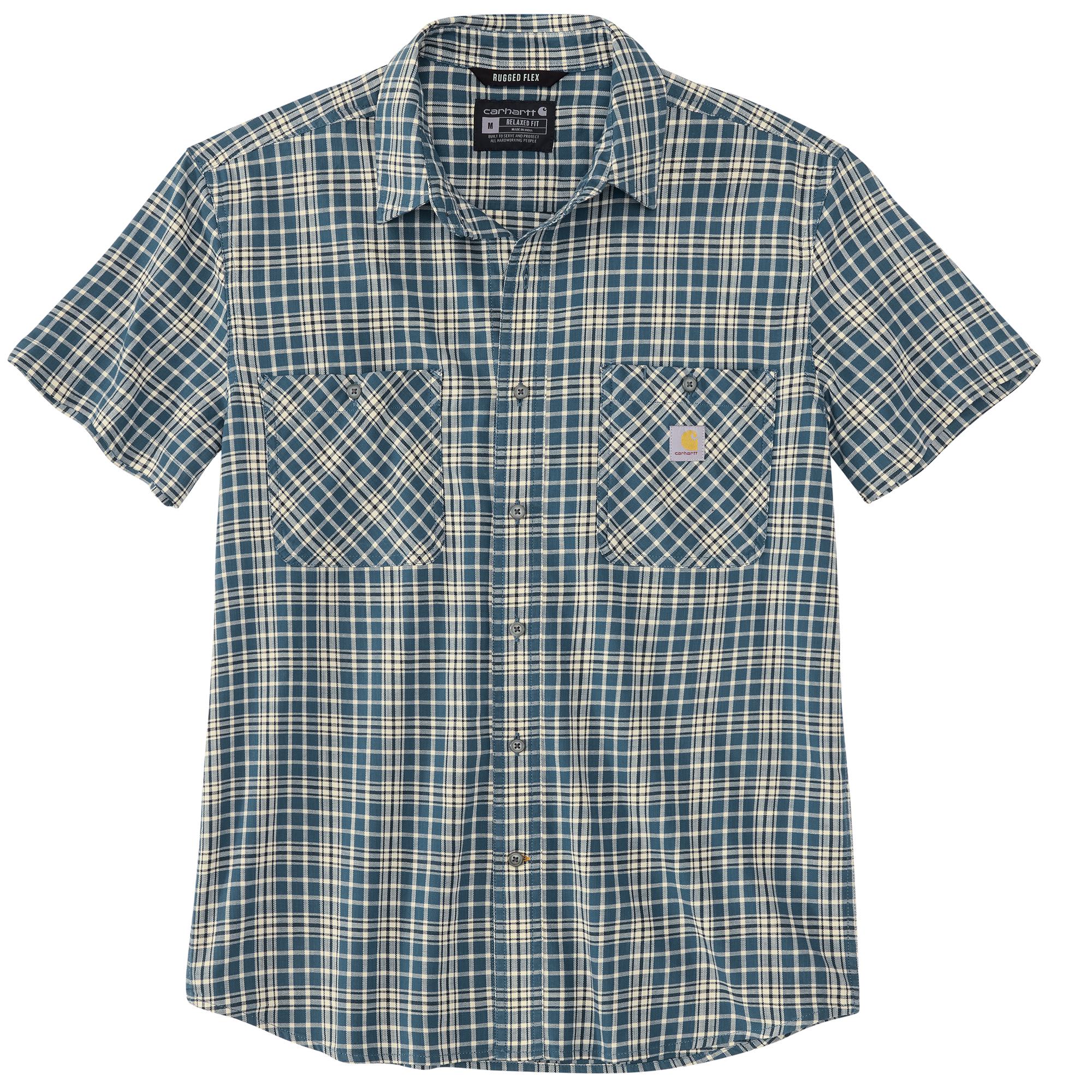 Carhartt Men's Rugged Flex Relaxed Fit Plaid Shirt 106745 – Good's