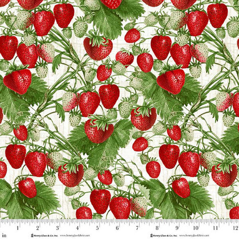 strawberries, Berry Besties Collection Cotton Fabric 22