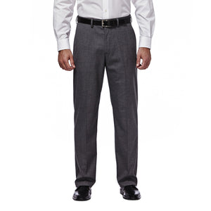Charcoal gray suit pants