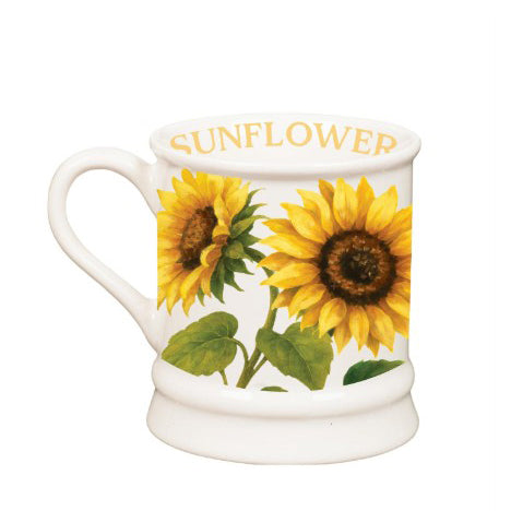 sunflower, Cottage Garden Ceramic Coffee Cup with Gift Box, 14 oz CO