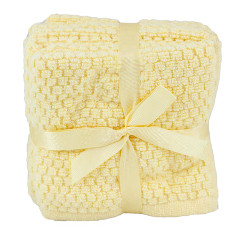 Sunshine yellow wash cloths