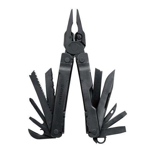 Leatherman Super Tool 300 Multi Tool with tools fanned out