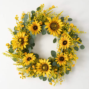 Sunflower & Eucalyptus Wreath SUWR