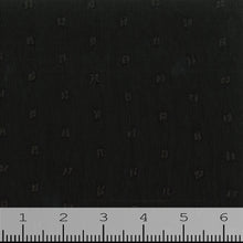 Swiss Dot Crinkle Fabric FA1 black