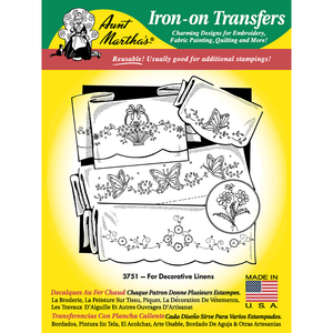 For Decorative Linens Iron-On Transfers