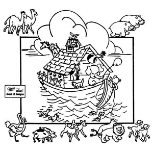 Noah's Ark Iron-On Transfers