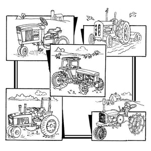 Tractors Iron-On Transfers