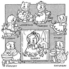 Kitten Chores Iron-On Transfers