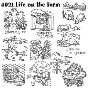 Life on the Farm Iron-On Transfers