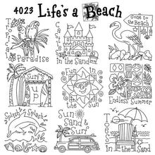 Life's a Beach Iron-On Transfers