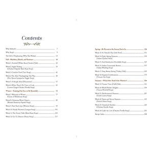 Sabbath Soup 8862-9 table of contents