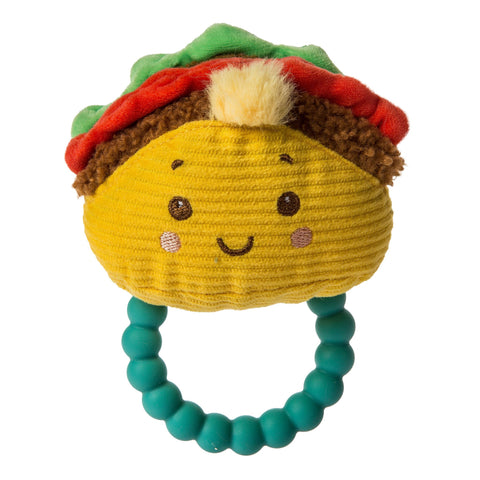 Mary Meyer Sweet Soothie Teether Rattle shaped like Chewy Taco