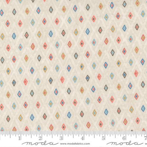 Nutmeg Collection Cozy Checks Cotton Fabric tan