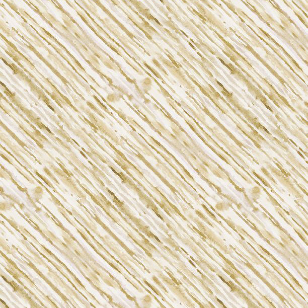 Coastal Sanctuary Collection Diagonal Sea Texture Cotton Fabric Tan