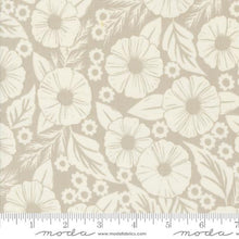 Field of Flowers Collection Large Floral Print Cotton Fabric 3311 tan