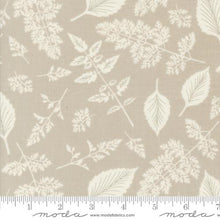 Field of Flowers Collection Leaf Print Cotton Fabric 3315 tan