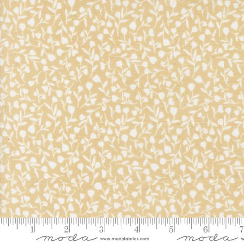 Flower Girl Collection Small Meadow Cotton Fabric 31731 tan