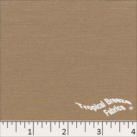 tan, Linen Look Solid Polyester Fabric 072610