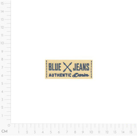 tan, Blue Jeans Applique M16464
