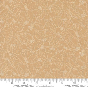 tan, Rainier Collection Blackberry Bramble Cotton Fabric 38145