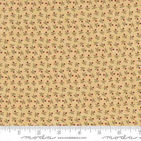 tan, Wheatland Collection Milk Thistle Cotton Fabric 9795