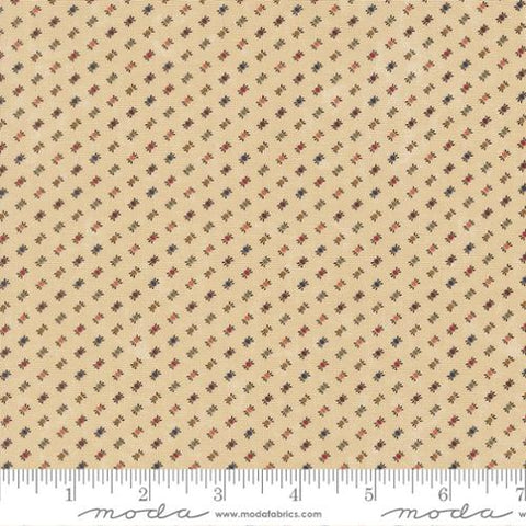 tan, Wheatland Collection Wildflower Cotton Fabric 9798