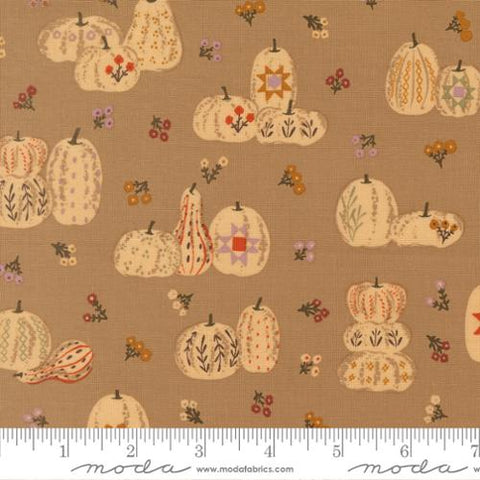 tan, Windfall Collection Pumpkin Patch Cotton Fabric 45653