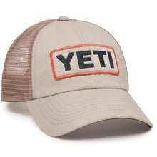 Light tan YETI cap