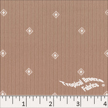 tan camel, Classic Rib Knit Diamond Print Fabric 578513