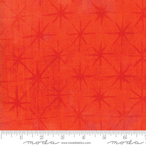 Tangerine Seeing Stars Moda quilt fabric