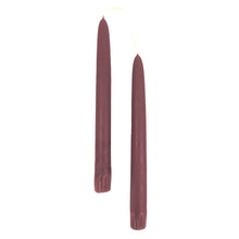 Cranberry Taper Candles